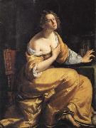 Artemisia Gentileschi Mary Magdalen oil